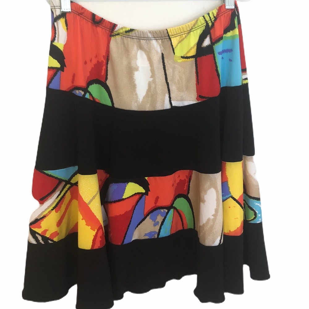 GITANE Pret A Porter Multicolored Swing Skirt Montreal Canada - M